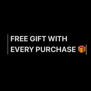 Free gift with every purchase 🎁